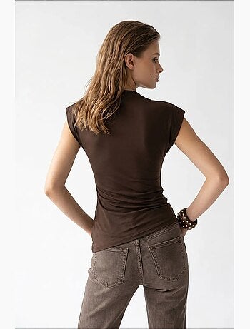 Maglietta manica corta in misto cotone mixray