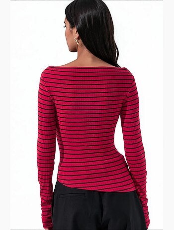 Maglietta manica lunga cotone elastan busem