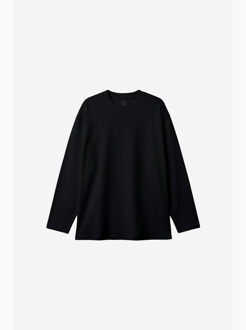 Maglietta manica lunga cotone elastan tommy - Kiabi Maglietta manica lunga cotone elastan tommy - Kiabi