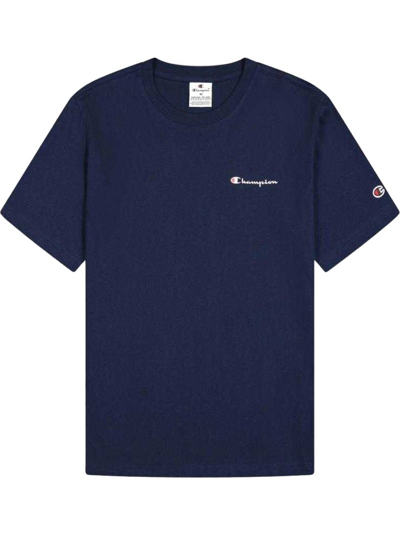 Maglietta maniche corte uomo - champion Blu marino - Kiabi