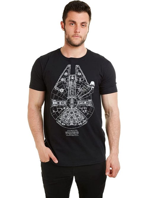 Maglietta millennium falcon uomo - star wars - Kiabi Maglietta millennium falcon uomo - star wars - Kiabi