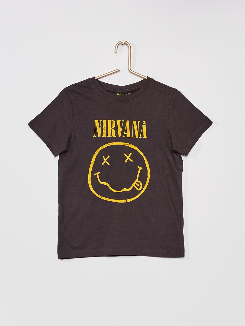 Maglietta 'Nirvana' nero - Kiabi