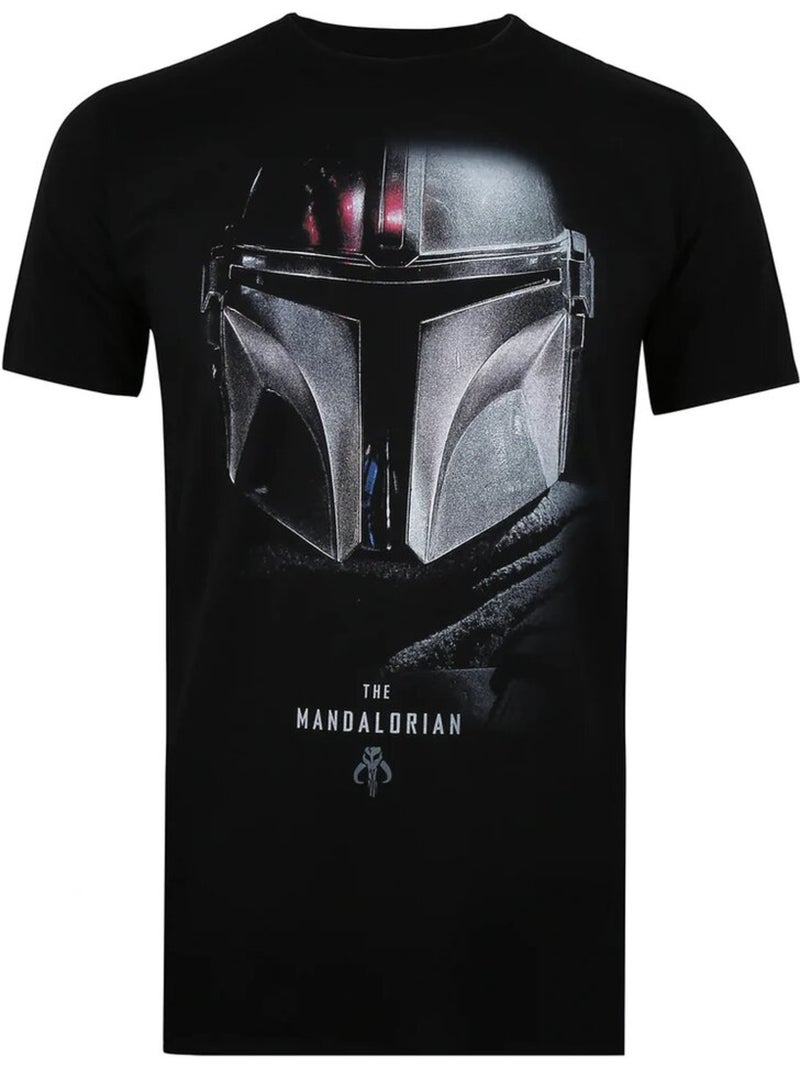 Maglietta ombra uomo - star wars: the mandalorian Nero - Kiabi