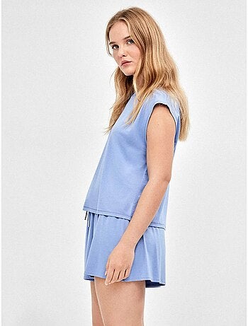 Maglietta oversize con manica sisa