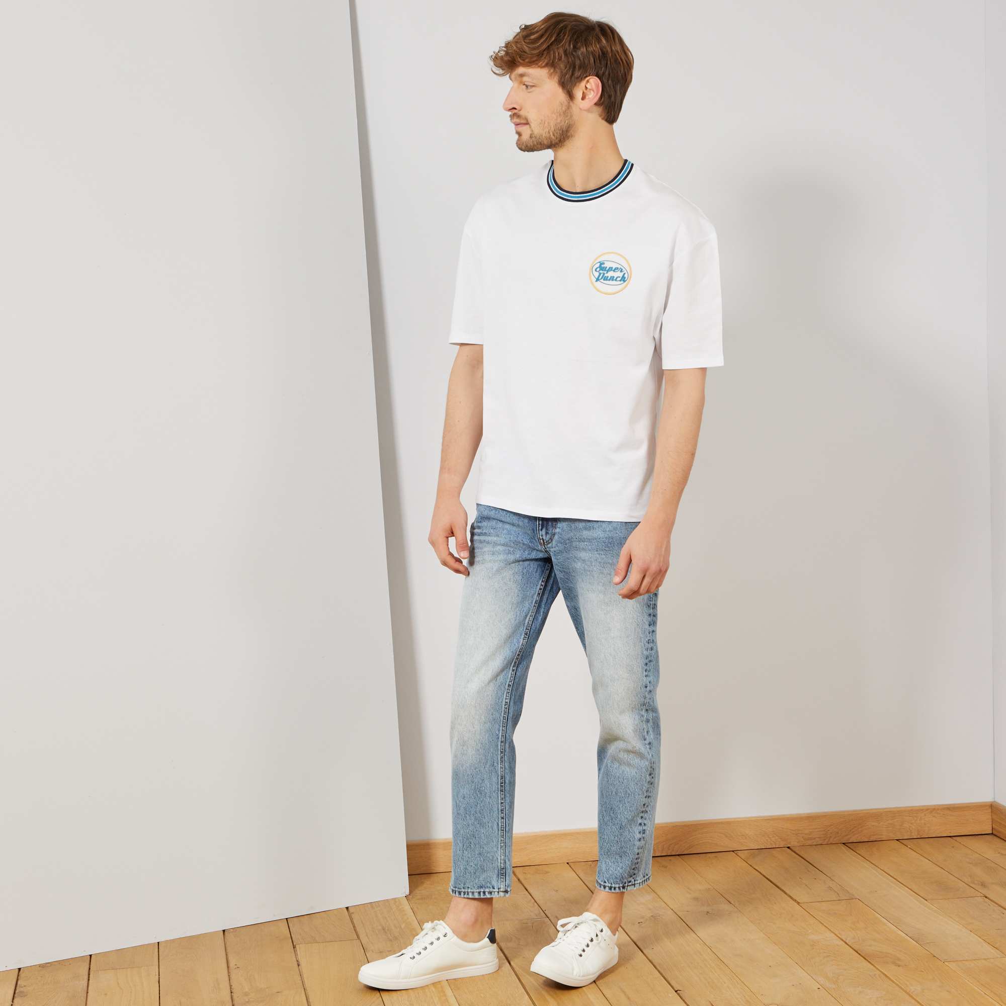 Maglietta Oversize Uomo Stile Football - 100% Poliestere Traspirante - Foto 11