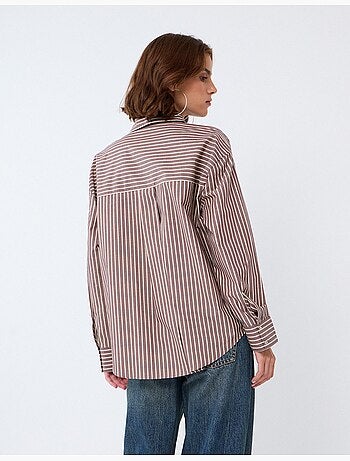 Maglietta oversize in popelina, mo fashion