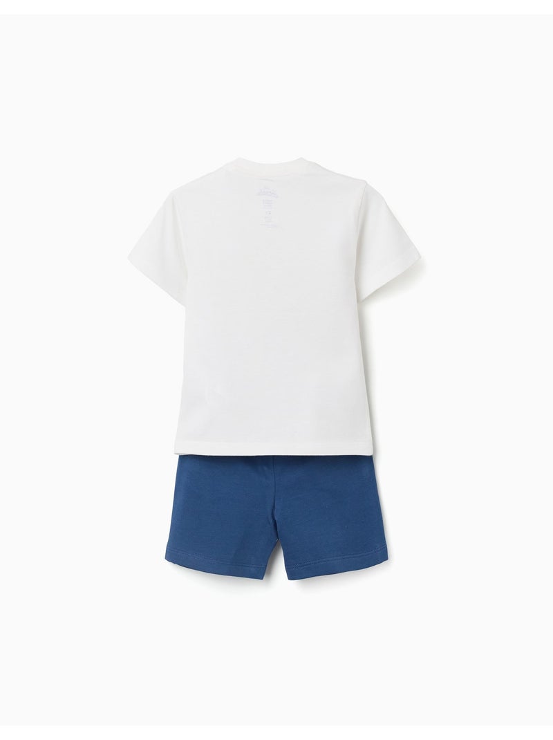 Maglietta + pantaloncini con stampa Spidey & Friends Blu scuro - Kiabi