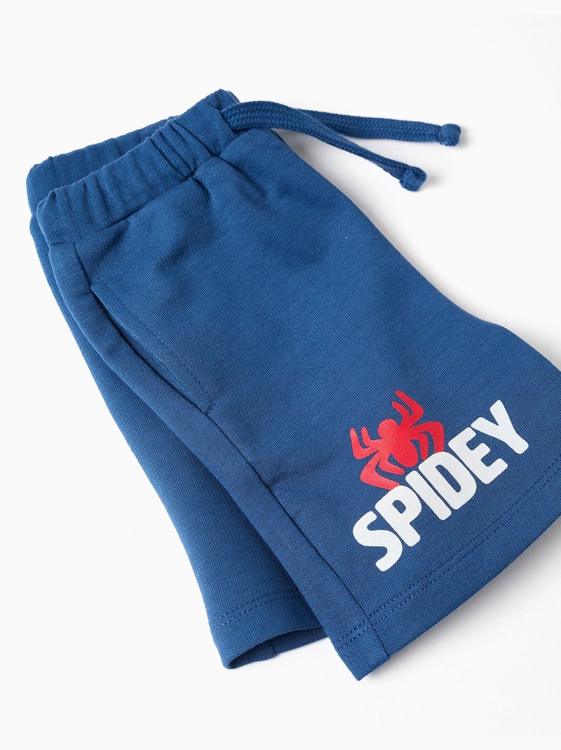 Maglietta + pantaloncini con stampa Spidey & Friends Blu scuro - Kiabi