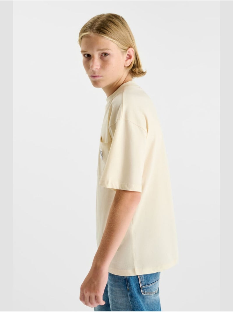 Maglietta PATUBO Beige - Kiabi