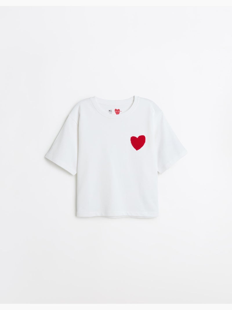Maglietta per la Festa della Mamma, MO Fashion Bianco - Kiabi