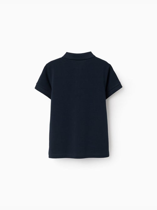 Maglietta polo in piqué di cotone a manica corta - Kiabi