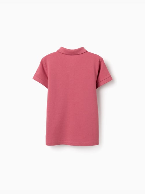 Maglietta polo in piqué di cotone a manica corta - Kiabi