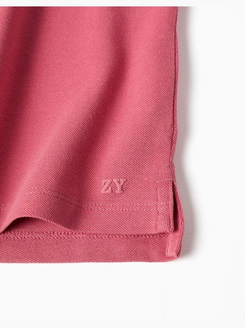 Maglietta polo in piqué di cotone a manica corta - Kiabi