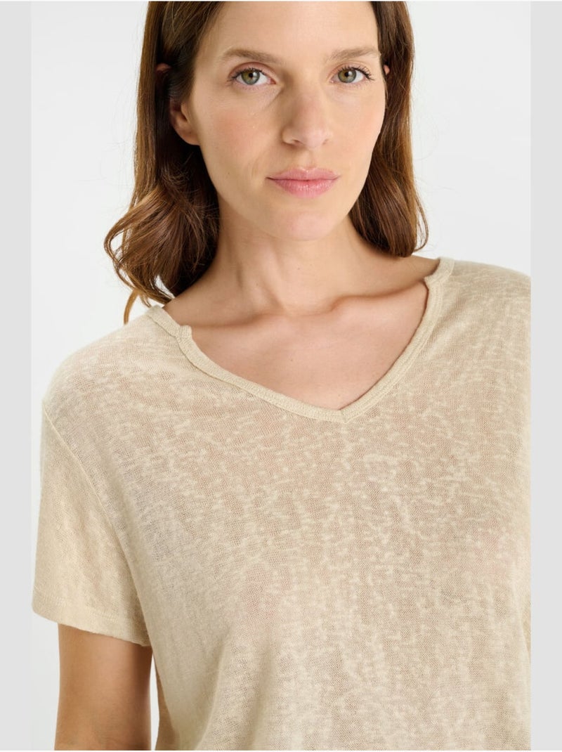 Maglietta RAFA Beige - Kiabi