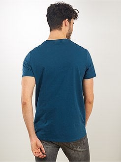 Uomini alti più di 190cm - Maglietta regular puro cotone + 1 m 90 - Kiabi