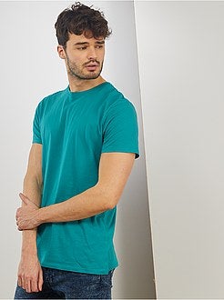 Uomini alti più di 190cm - Maglietta regular puro cotone + 1 m 90 - Kiabi