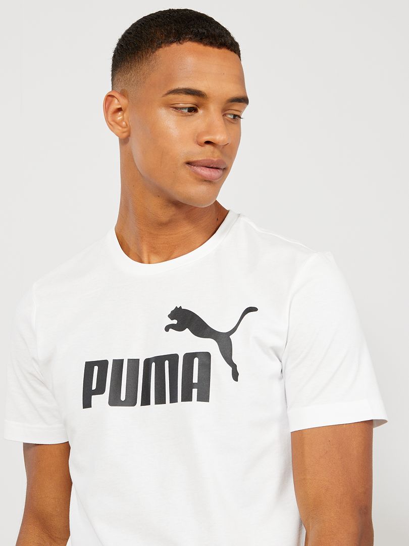Maglietta regular stampa 'Puma' NERO - Kiabi