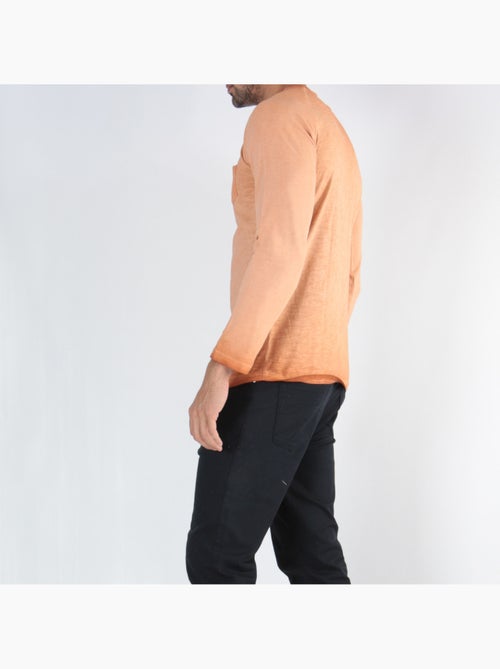 Maglietta sbiadita a maniche lunghe - Kiabi