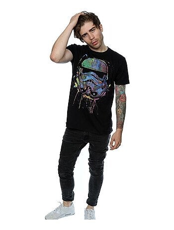 Maglietta schizzi vernice adulto unisex - star wars