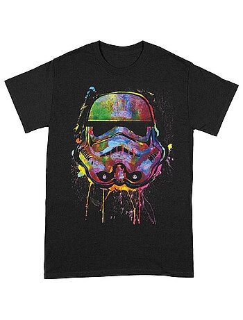 Maglietta schizzi vernice adulto unisex - star wars