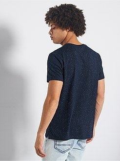 Uomo dalla S alla XXL - Maglietta screziata 'eco-design' - Kiabi