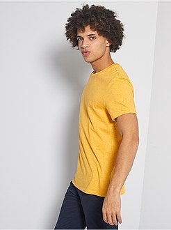 Uomo dalla S alla XXL - Maglietta screziata 'eco-design' - Kiabi