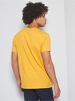 Uomo dalla S alla XXL - Maglietta screziata 'eco-design' - Kiabi