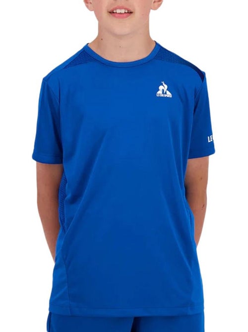Maglietta Sportiva da Tennis per Bambino Le Coq Sportif - Kiabi