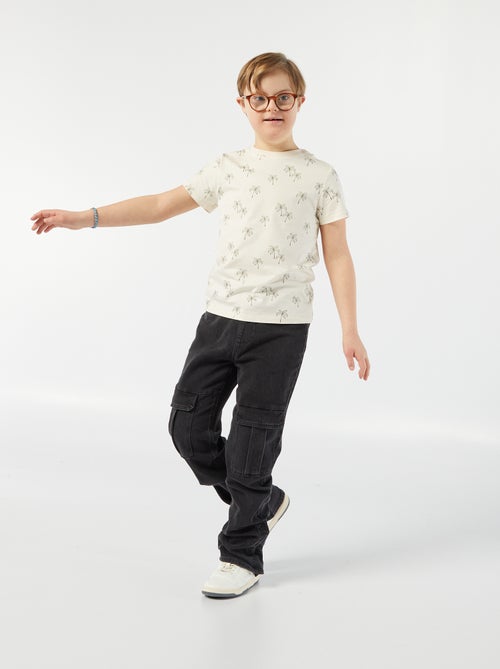 Maglietta stampata - collezione facile da indossare - Kiabi