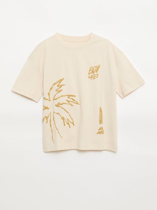 Maglietta stampata a maniche corte - Kiabi