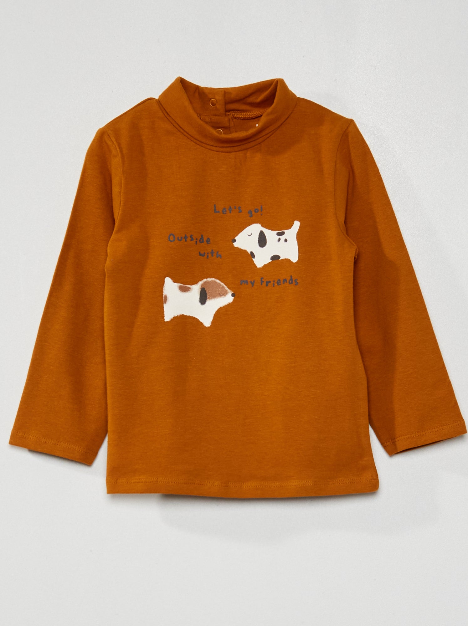 Maglietta stampata fantasia - GIALLO - 4.00€ - Kiabi