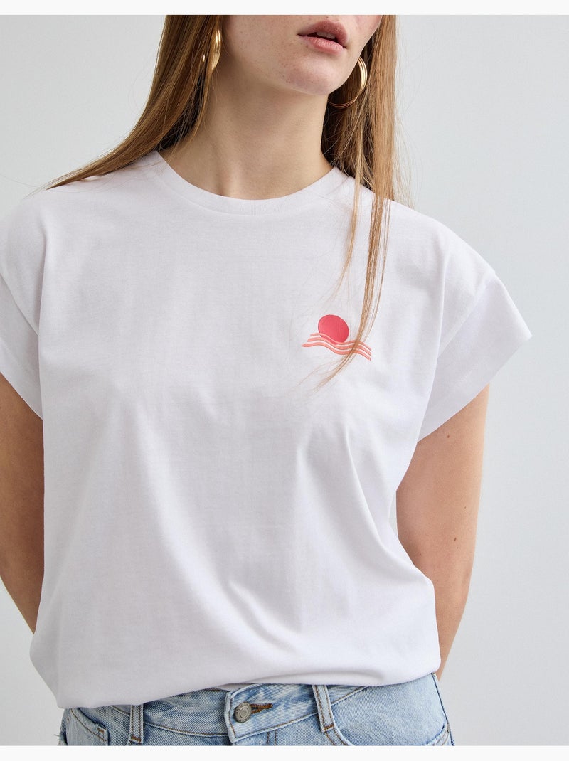 Maglietta stampata, MO Fashion Bianco - Kiabi