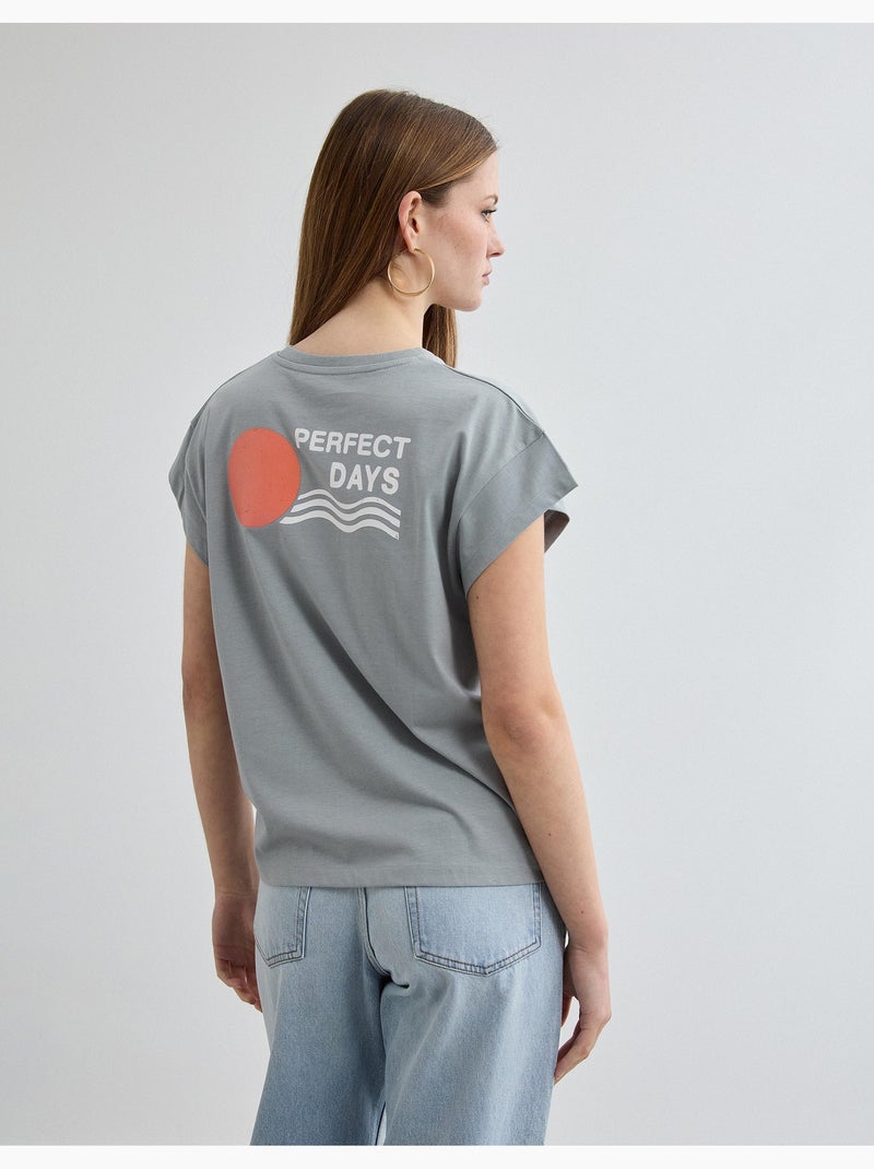 Maglietta stampata, MO Fashion Grigio - Kiabi