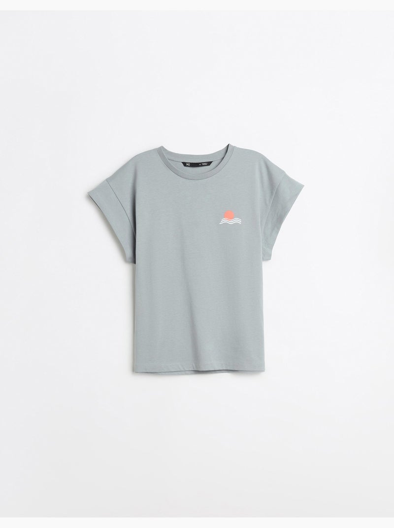 Maglietta stampata, MO Fashion Grigio - Kiabi
