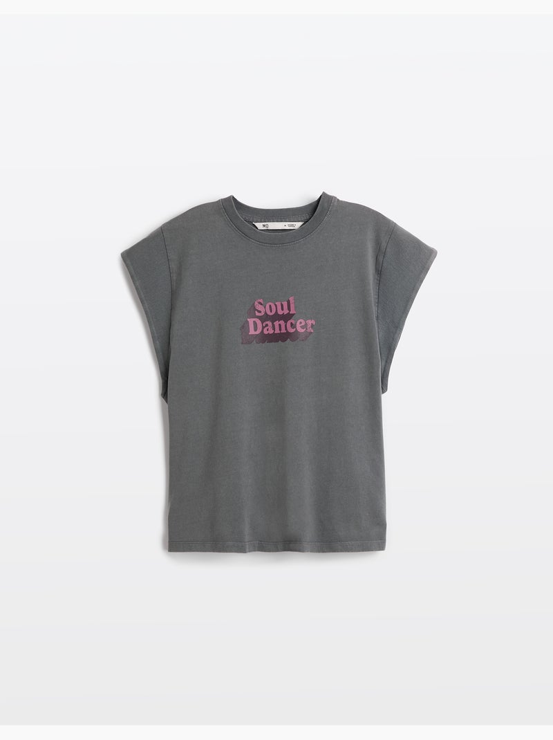Maglietta stampata, MO Fashion Grigio - Kiabi