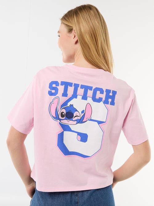 Maglietta stampata 'Stitch' - Kiabi
