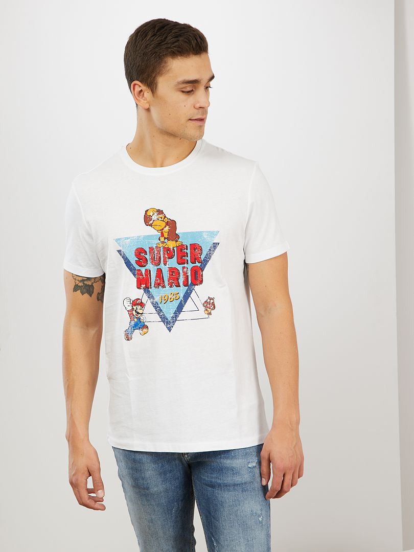 Maglietta Super Mario Bros Per Bambino - Nuova, Cotone, Maniche Corte, Regalo Ideale