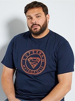 Taglie forti Uomo - Maglietta 'Superman' - Kiabi