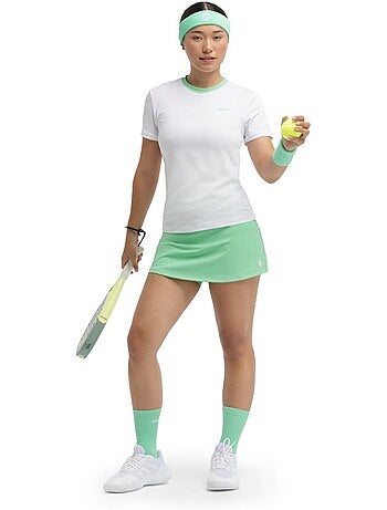 Maglietta tecnica a maniche corte da padel donna padel donna pesaro