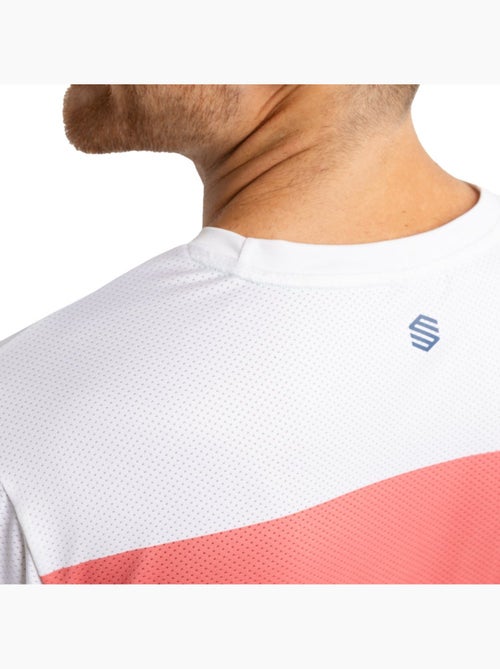 Maglietta tecnica a maniche corte da padel uomo padel uomo round erit - Kiabi