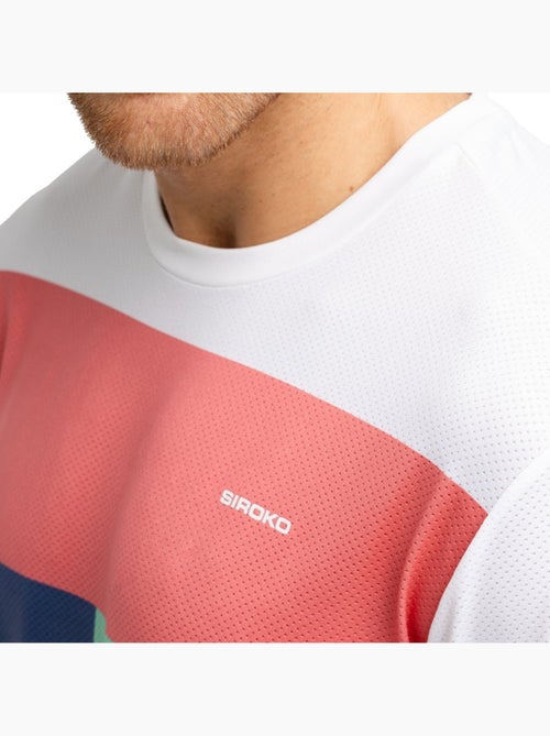 Maglietta tecnica a maniche corte da padel uomo padel uomo round erit - Kiabi