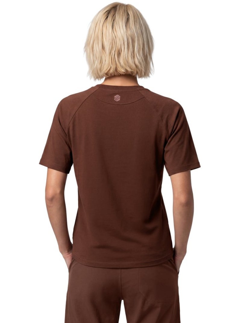 Maglietta tecnica escursionismo donna donna waterton-w Marrone - Kiabi