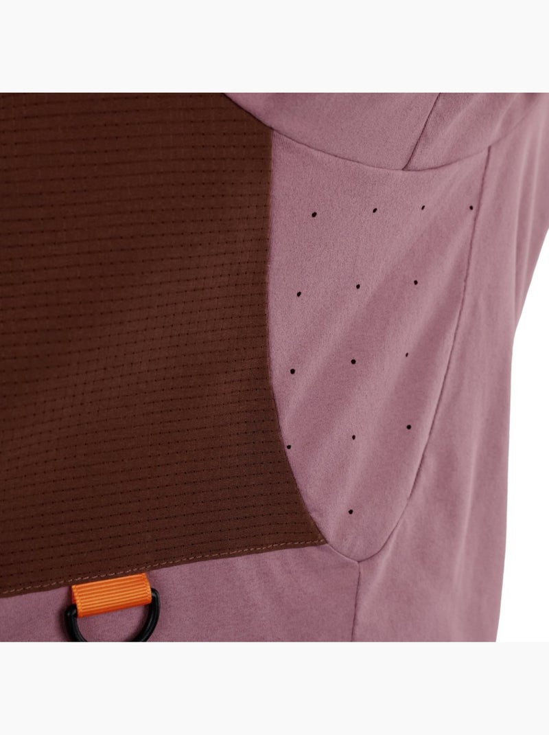 Maglietta tecnica escursionismo uomo uomo waterton Rosa - Kiabi