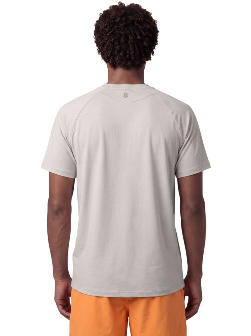 Maglietta tecnica escursionismo uomo uomo waterton sand Beige - Kiabi