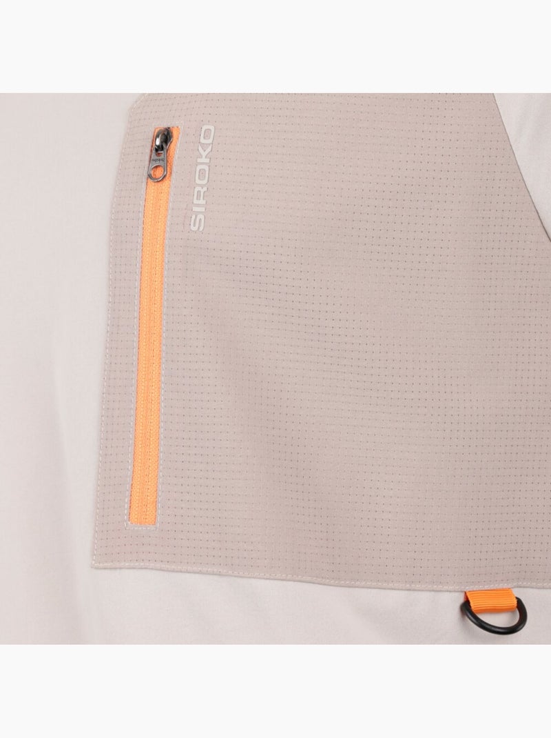 Maglietta tecnica escursionismo uomo uomo waterton sand Beige - Kiabi