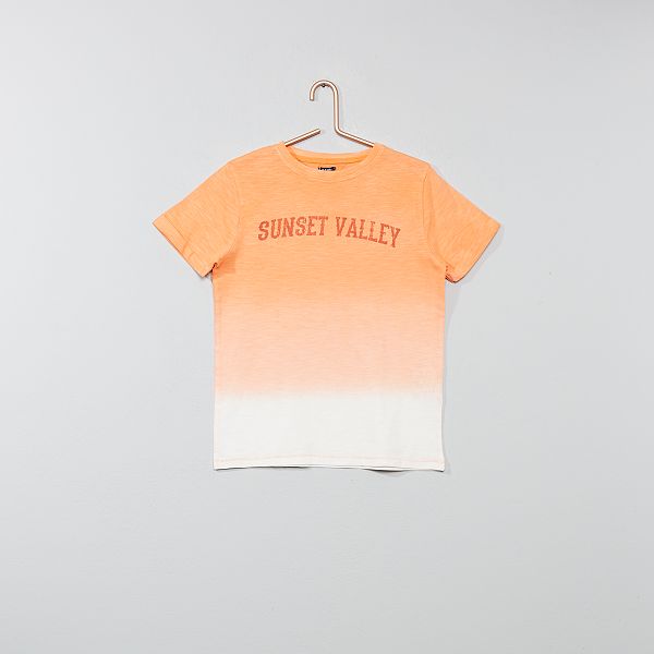 maglietta arancione bambino