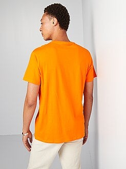 Uomo dalla S alla XXL - Maglietta tinta unita jersey - Kiabi