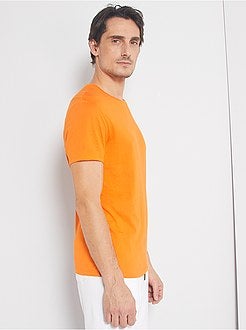 Uomo dalla S alla XXL - Maglietta tinta unita jersey - Kiabi