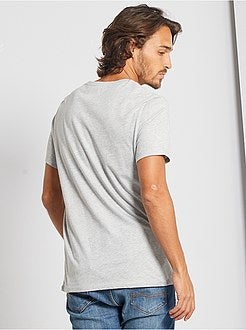 Maglietta tinta unita jersey - Kiabi