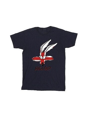 Maglietta willy il coyote inghilterra uomo - looney tunes